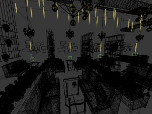 restaurant teahouse cafe drinks clubhouse 194 Model 3D