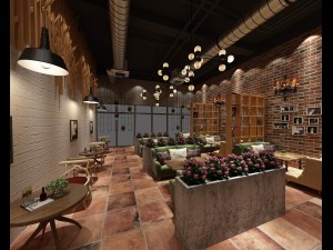 restaurant teahouse cafe drinks clubhouse 194 Model 3D