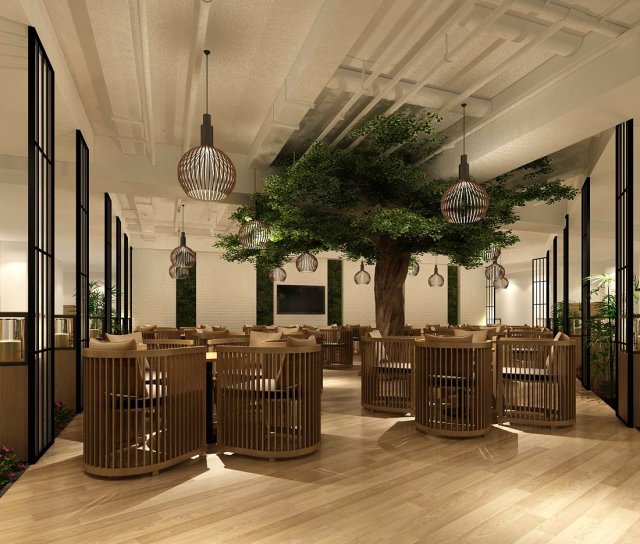 restaurant teahouse cafe drinks clubhouse 196 Modelo 3D .c4d .max .obj .3ds .fbx .stl .blend 