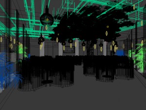 restaurant teahouse cafe drinks clubhouse 196 Modelo 3D