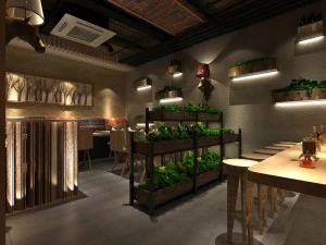 restaurante casa de chá café bebidas clube 198 Modelo 3D