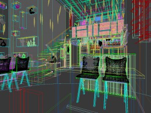 restaurant teahouse cafe drinks clubhouse 198 Modèle 3D
