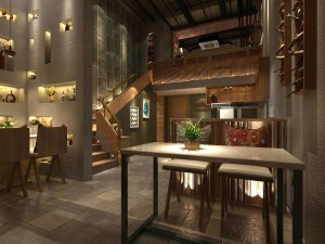 restaurant teahouse cafe drinks clubhouse 198 Modèle 3D