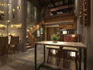 restaurant teahouse cafe drinks clubhouse 198 3D Model