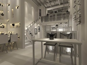 restaurant teahouse cafe drinks clubhouse 198 Modèle 3D