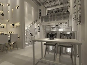 restaurant teahouse cafe drinks clubhouse 198 3D Model