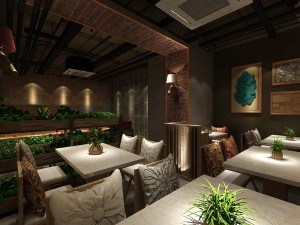 restaurant teahouse cafe drinks clubhouse 198 Modèle 3D