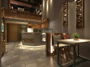 restaurant teahouse cafe drinks clubhouse 198 3D Model