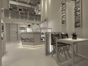 restaurant teahouse cafe drinks clubhouse 198 3D Model