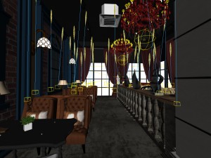 restaurant teahouse cafe drinks clubhouse 199 3D Модель