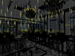 restaurante casa de t&eacute; cafeter&iacute;a bebidas casa club 199 Modelo 3D