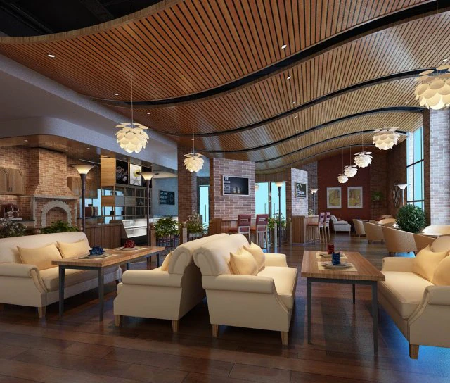 restaurant teahouse cafe drinks clubhouse 202 3D Model .c4d .max .obj .3ds .fbx .stl .blend 