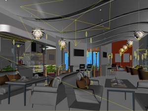 restaurant teahouse cafe drinks clubhouse 202 3D 模型