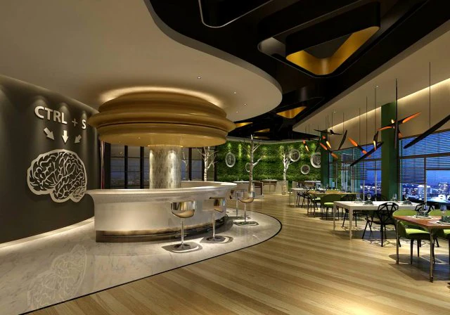 restaurant teahouse cafe drinks clubhouse 204 3D Model .c4d .max .obj .3ds .fbx .stl .blend