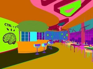 restaurant teahouse cafe drinks clubhouse 204 3D 모델