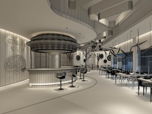 restaurant teahouse cafe drinks clubhouse 204 3D 모델