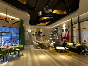 restaurant teahouse cafe drinks clubhouse 204 3D Model