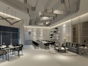 restaurant teahouse cafe drinks clubhouse 204 3D Model