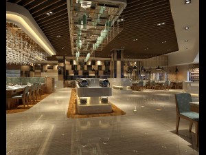 restaurant teahouse cafe drinks clubhouse 205 3D Model