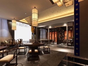 restaurant teahouse cafe drinks clubhouse 206 3D Модель