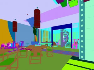 restaurant teahouse cafe drinks clubhouse 206 3D Модель