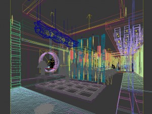 restaurant teahouse cafe drinks clubhouse 206 3D Модель