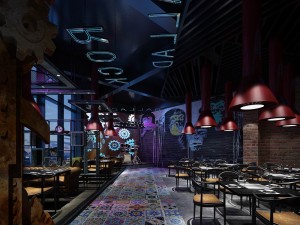 restaurant teahouse cafe drinks clubhouse 209 Modelo 3D