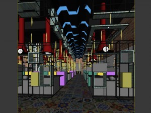 restaurant teahouse cafe drinks clubhouse 209 Modelo 3D