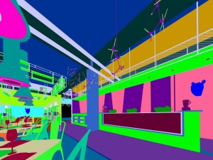 restaurant teahouse cafe drinks clubhouse 209 Modelo 3D