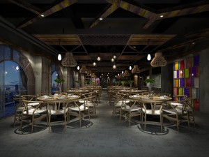 restaurant teahouse cafe drinks clubhouse 147 3D 模型