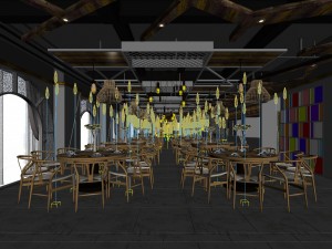 restaurant teahouse cafe drinks clubhouse 147 3D 模型