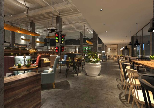 restaurant teahouse cafe drinks clubhouse 189 3D मॉडल .c4d .max .obj .3ds .fbx .stl .blend 