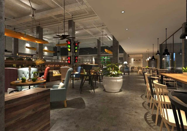 restaurant teahouse cafe drinks clubhouse 189 3D Model .c4d .max .obj .3ds .fbx .stl .blend