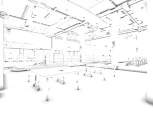 restaurant teahouse cafe drinks clubhouse 189 3D Model