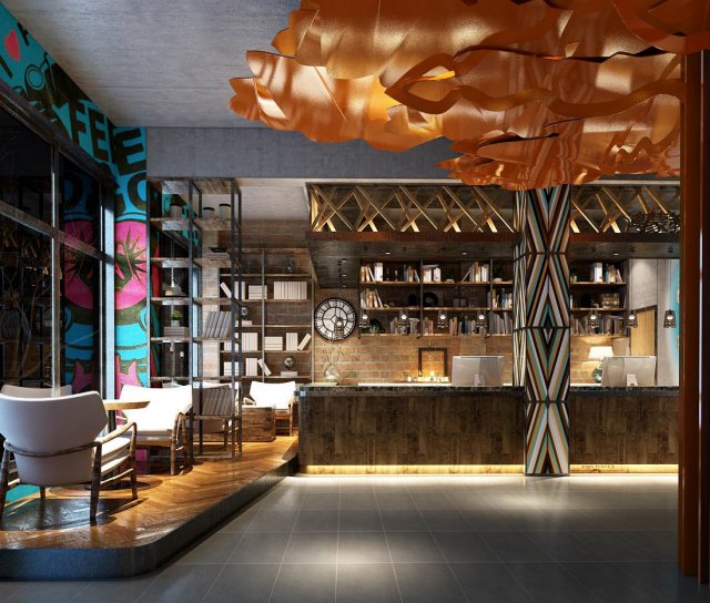 restaurant teahouse cafe drinks clubhouse 195 Modello 3D .c4d .max .obj .3ds .fbx .stl .blend 