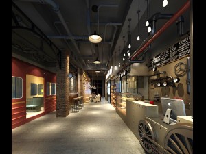 restaurant teahouse cafe drinks clubhouse 200 3D Model
