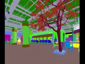 restaurant teahouse cafe drinks clubhouse 207 3D Model