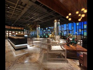 restaurant teahouse cafe drinks clubhouse 207 3D Модель