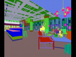 restaurant teahouse cafe drinks clubhouse 207 3D Модель