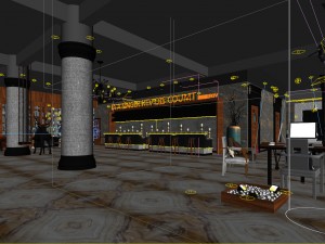 restaurant teahouse cafe drinks clubhouse 207 3D Модель