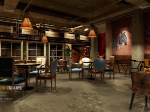 restaurant teahouse cafe drinks clubhouse 208 Modèle 3D