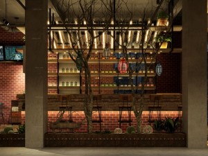 restaurant teahouse cafe drinks clubhouse 208 Modèle 3D