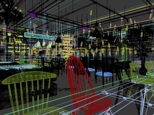 restaurant teahouse cafe drinks clubhouse 208 Modèle 3D