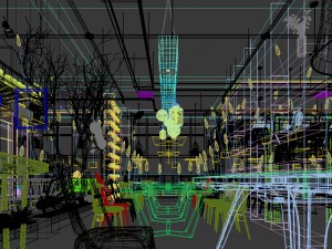 restaurant teahouse cafe drinks clubhouse 208 Modèle 3D