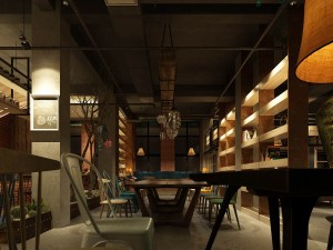 restaurant teahouse cafe drinks clubhouse 208 Modèle 3D