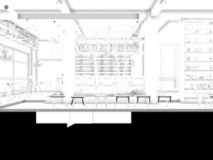 restaurant teahouse cafe drinks clubhouse 208 Modèle 3D