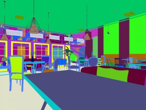 restaurant teahouse cafe drinks clubhouse 208 Modèle 3D