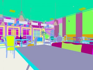 restaurant teahouse cafe drinks clubhouse 208 Modèle 3D