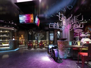 restaurant teahouse cafe drinks clubhouse 210 3D Model