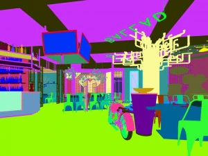 restaurant teahouse cafe drinks clubhouse 210 3D Model